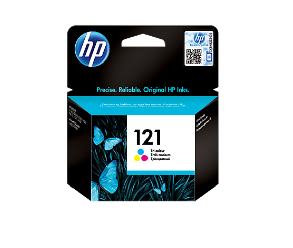 Buy CC643HE HP 121 Tri-color Original Ink Cartridge