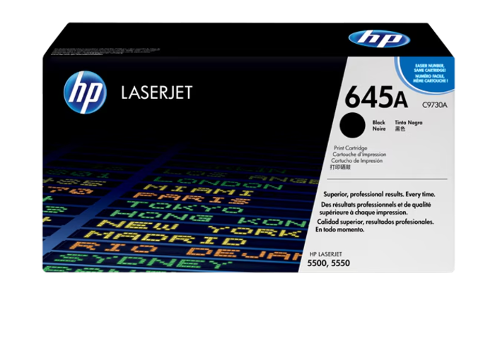 Buy C9730A HP 645A Black Original LaserJet Toner Cartridge
