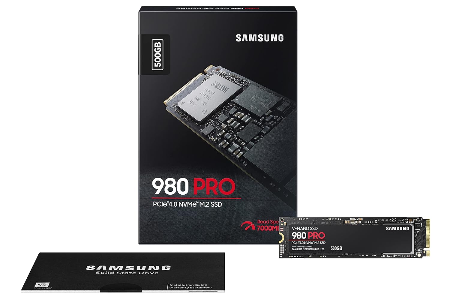 Buy Samsung 980 PRO MZ-V8P500B - SSD - 500 GB - PCIe 4.0 x4 (NVMe)