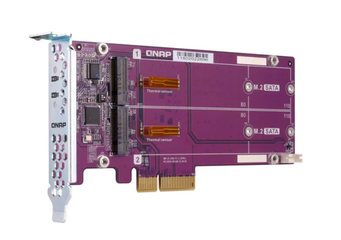 Buy QNAP QM2 M.2 SATA SSD PCIe Expansion Card QM2-2S-220A