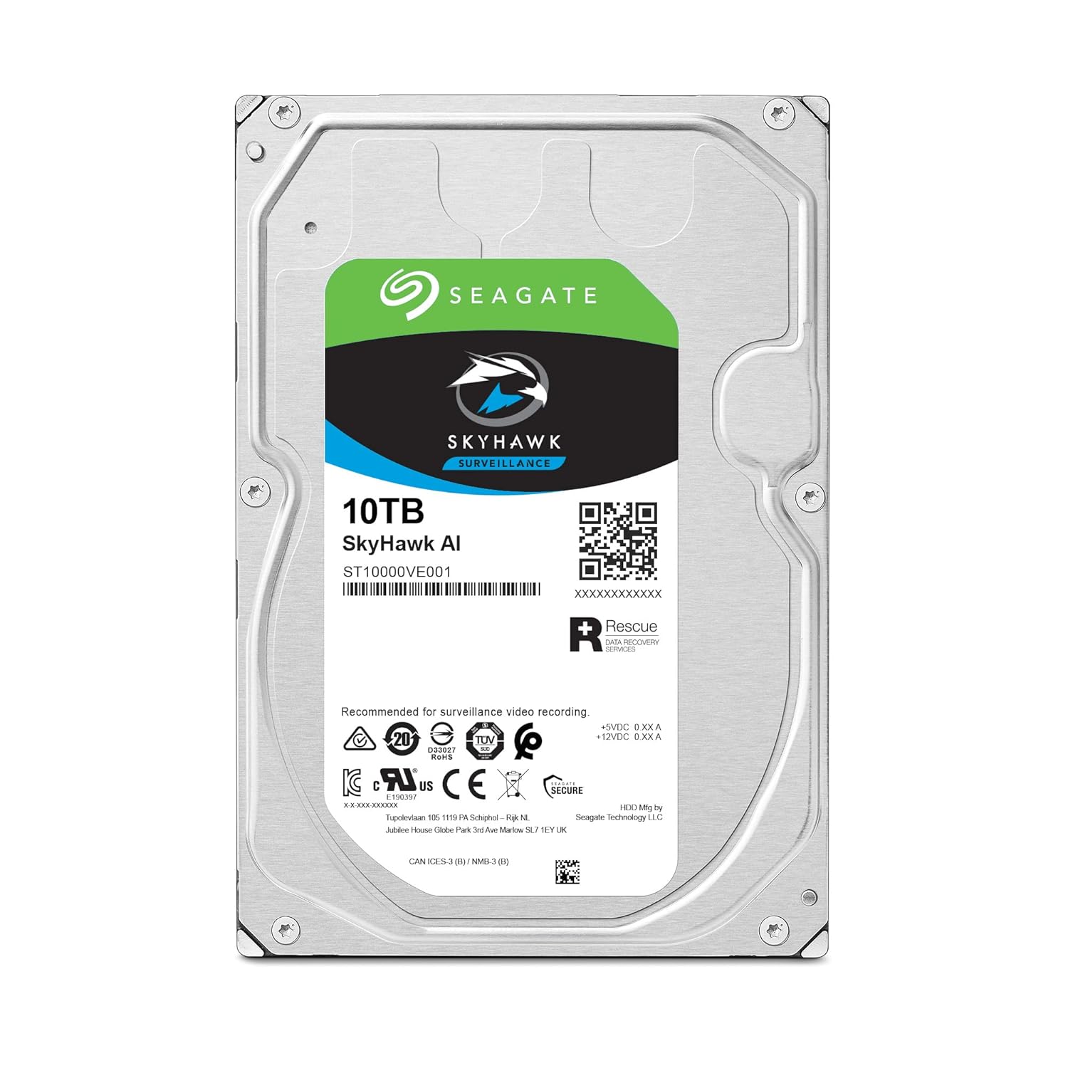 Buy SEAGATE 10TB SKYHAWK AI 3.5' ST10000VE001