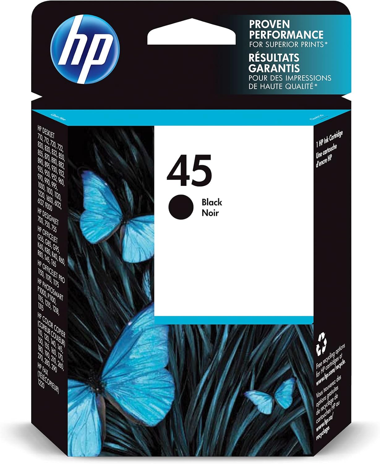 Buy 51645AE HP 45 Large Black Original Ink Cartridge