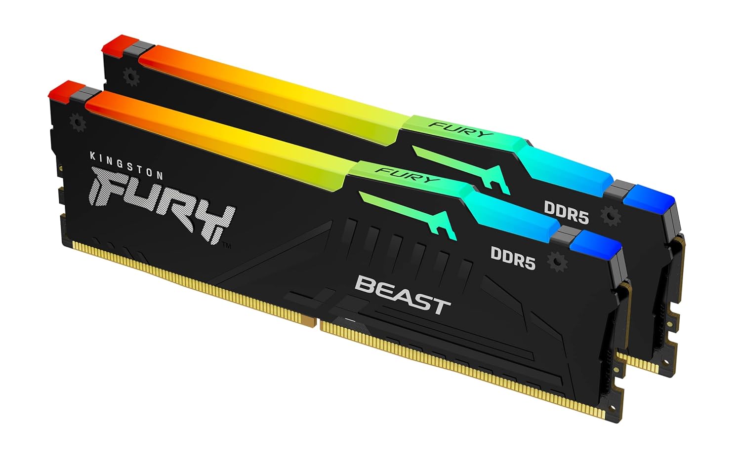 Buy 32GB 5600MT/s DDR5 CL40 DIMM (Kit of 2) FURY Beast RGB XMP