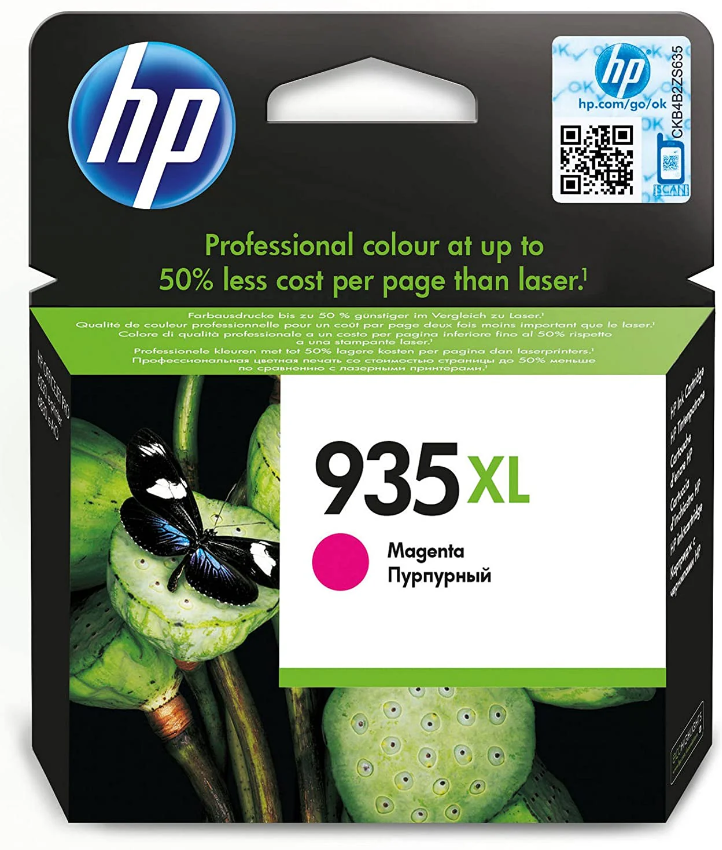 Buy C2P25AE HP 935XL High Yield Magenta Original Ink Cartridge