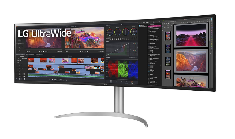 Buy 49WQ95C-W.AMA LG  ULTRA WIDE  Dual QHD Nano IPS™ Curved Monitor