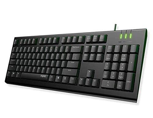 Buy RAPOO NK1900 WIRED KEYBOARD AR_BLACK