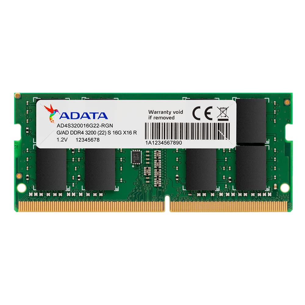 Buy ADATA Premier 16GB 3200MHz SO-DIMM DDR4 Laptop Memory AD4S320016G22-SGN