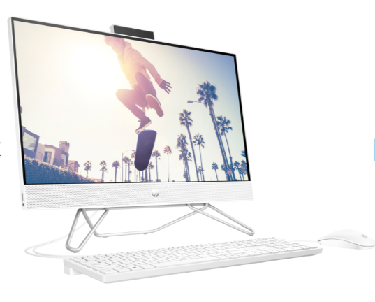 Buy A7EW7EA#BH5 HP 24 CB1493 AIO,I5-1235,8GB DDR4,512GB,TOUCH,DOS,1YR,WHT