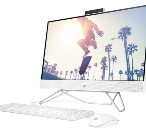 Buy A7EW7EA#BH5 HP 24 CB1493 AIO,I5-1235,8GB DDR4,512GB,TOUCH,DOS,1YR,WHT