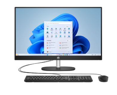 Buy HP AIO 27-cr2044nh U5-225U 8GB 512GB SSD NON TOUCH SHARED DOS BLACK  D30C7EA#BH5