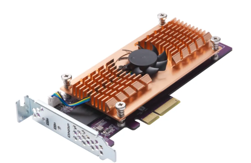 Buy QNAP Dual M.2 PCIe SSD Expansion Card QM2-2P-244A