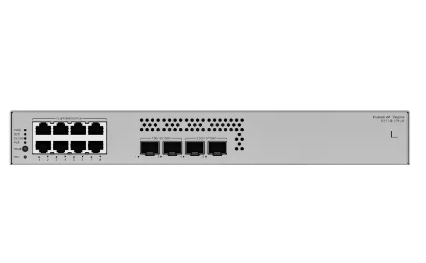 Buy Huawei Fanless PoE+ Switch 8-Port Gigabit – 128W PoE Budget S310S-8P4JX
