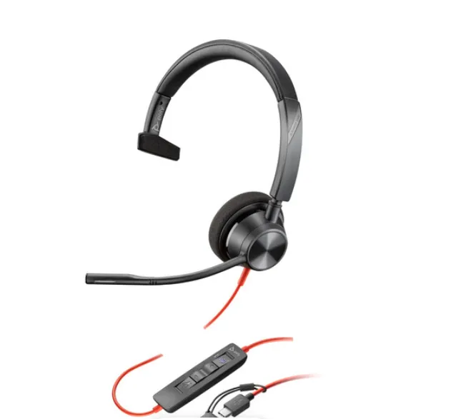 Poly Blackwire 3310 Mono USB-C Headset 8X216AA