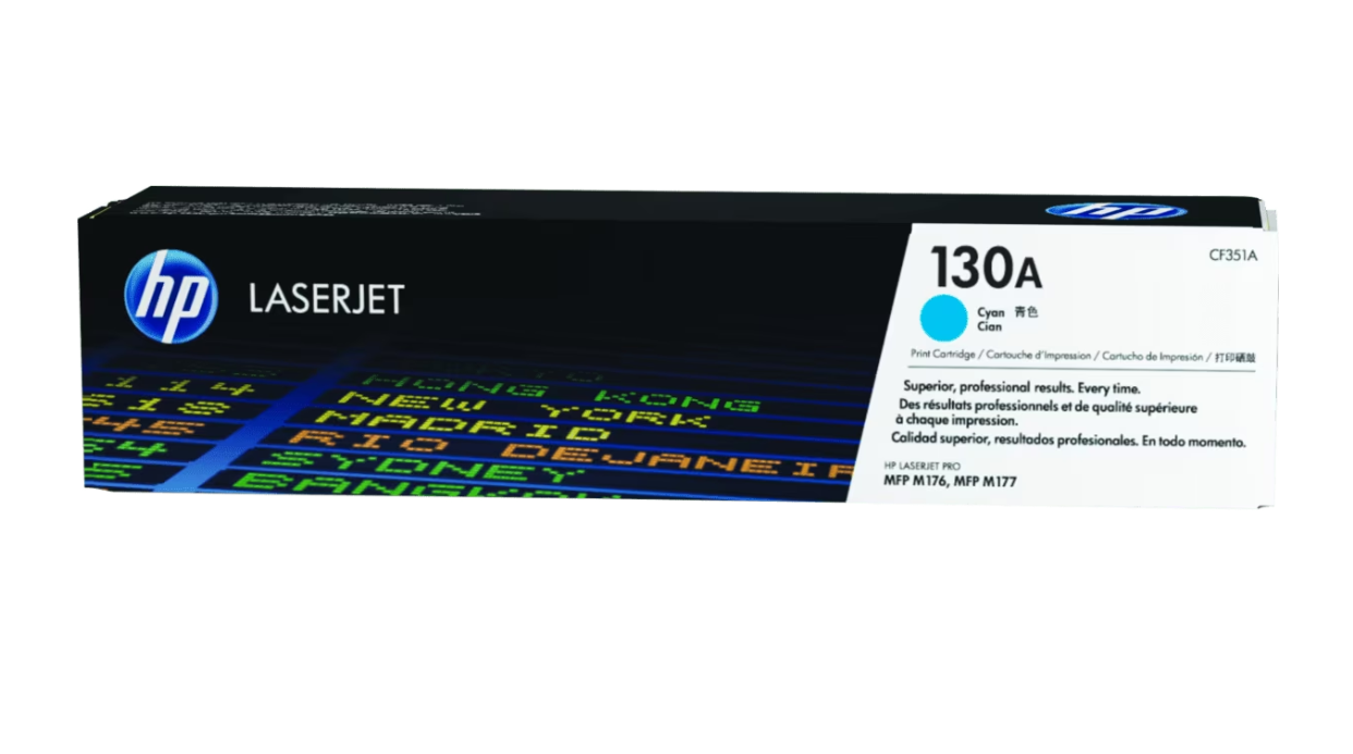 Buy HP 130A Cyan Original LaserJet Toner Cartridge CF351A