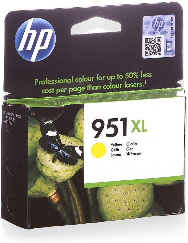 Buy CN048AE HP 951XL High Yield Yellow Original Ink Cartridge