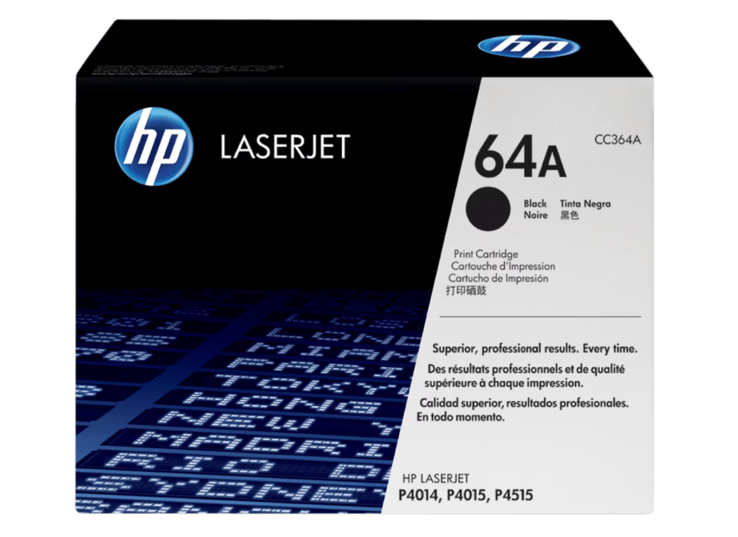 Buy CC364A HP 64A Black Original LaserJet Toner Cartridge