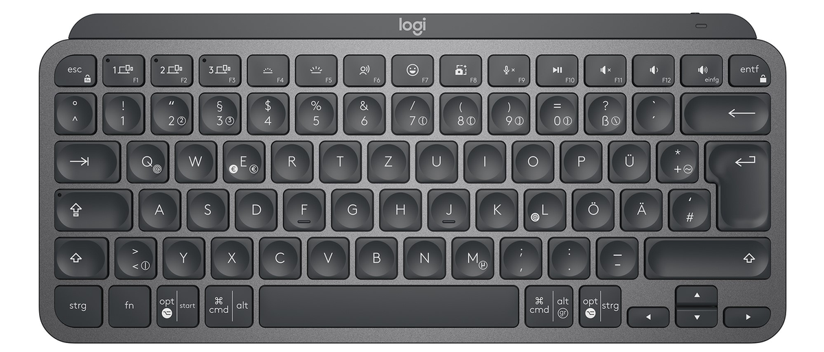 Buy Logitech Keyboard Wireless - MX Keys Mini English (Graphite) 920-010498