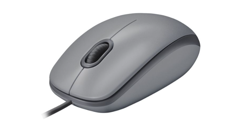 Buy Logitech M110 Wired Mouse - Gray ‎910-005490