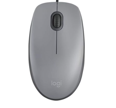 Buy Logitech M110 Wired Mouse - Gray ‎910-005490