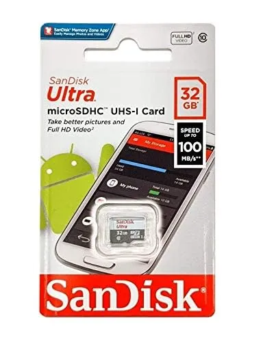 Buy SanDisk 32GB Ultra MicroSD 100MB/s SDSDQUNR-032G-GN3MN