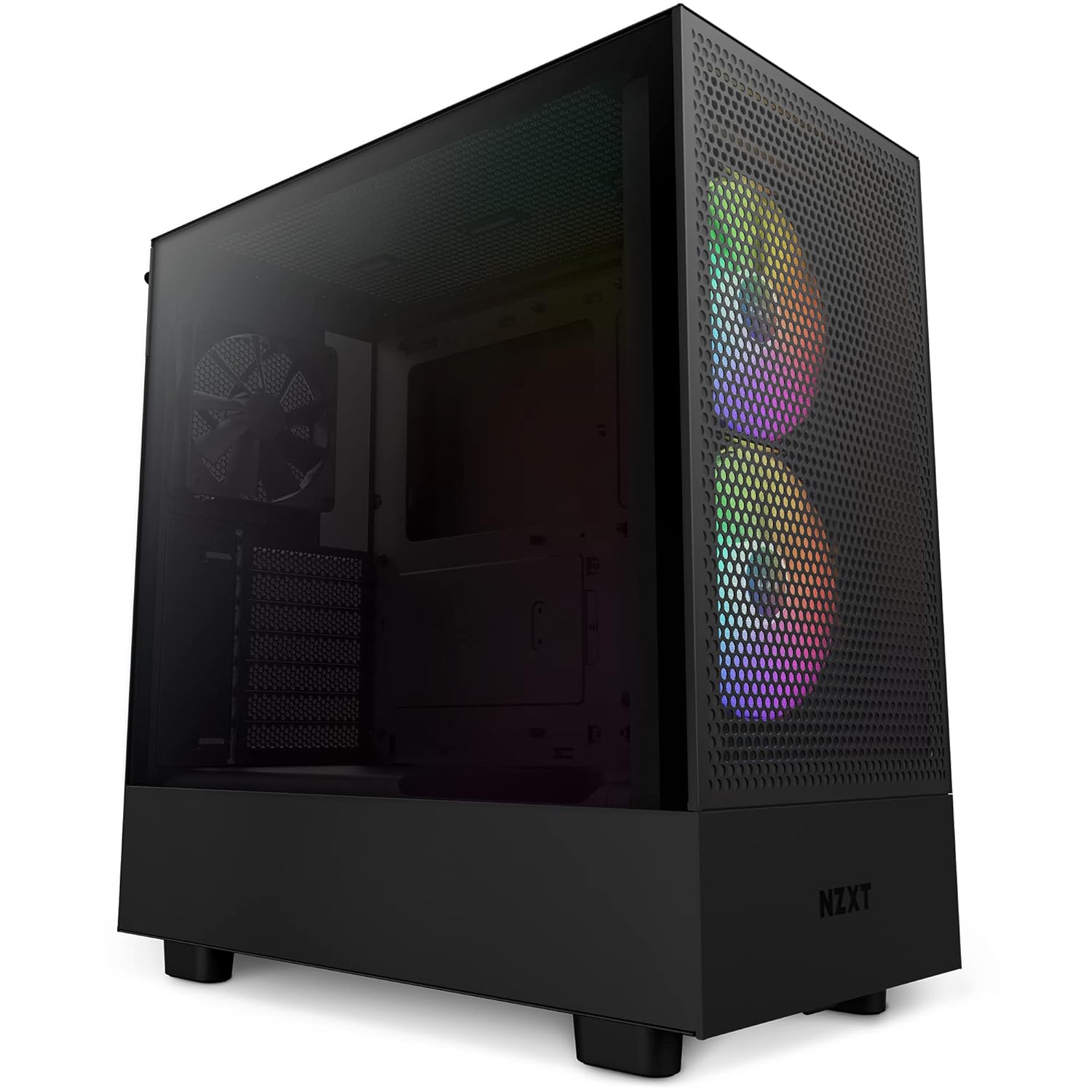 Buy (CC-H51FB-R1) NZXT H5 Flow RGB Compact Mid-Tower Airflow Case - Black