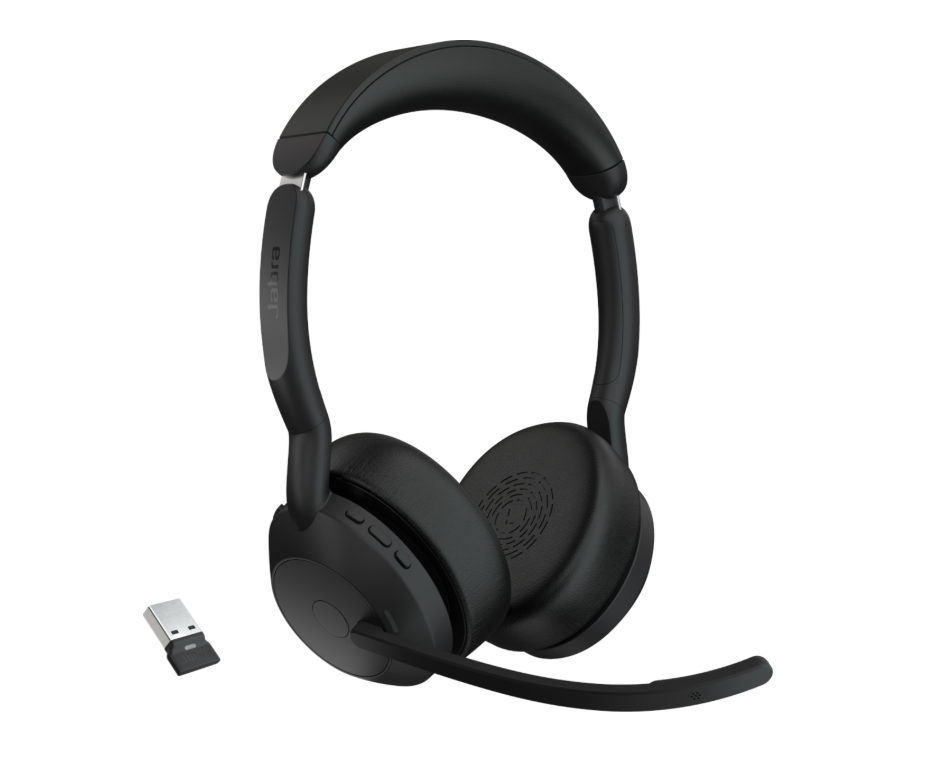 Buy 25599-989-999  Jabra Evolve2 55 Link380a USB-A Stereo Wireless Headset
