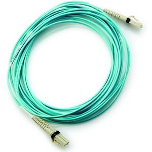 Buy AJ837A HPE LC to LC multi-mode OM3 2-Fiber 15.0 m 1-pack fiber optic cable