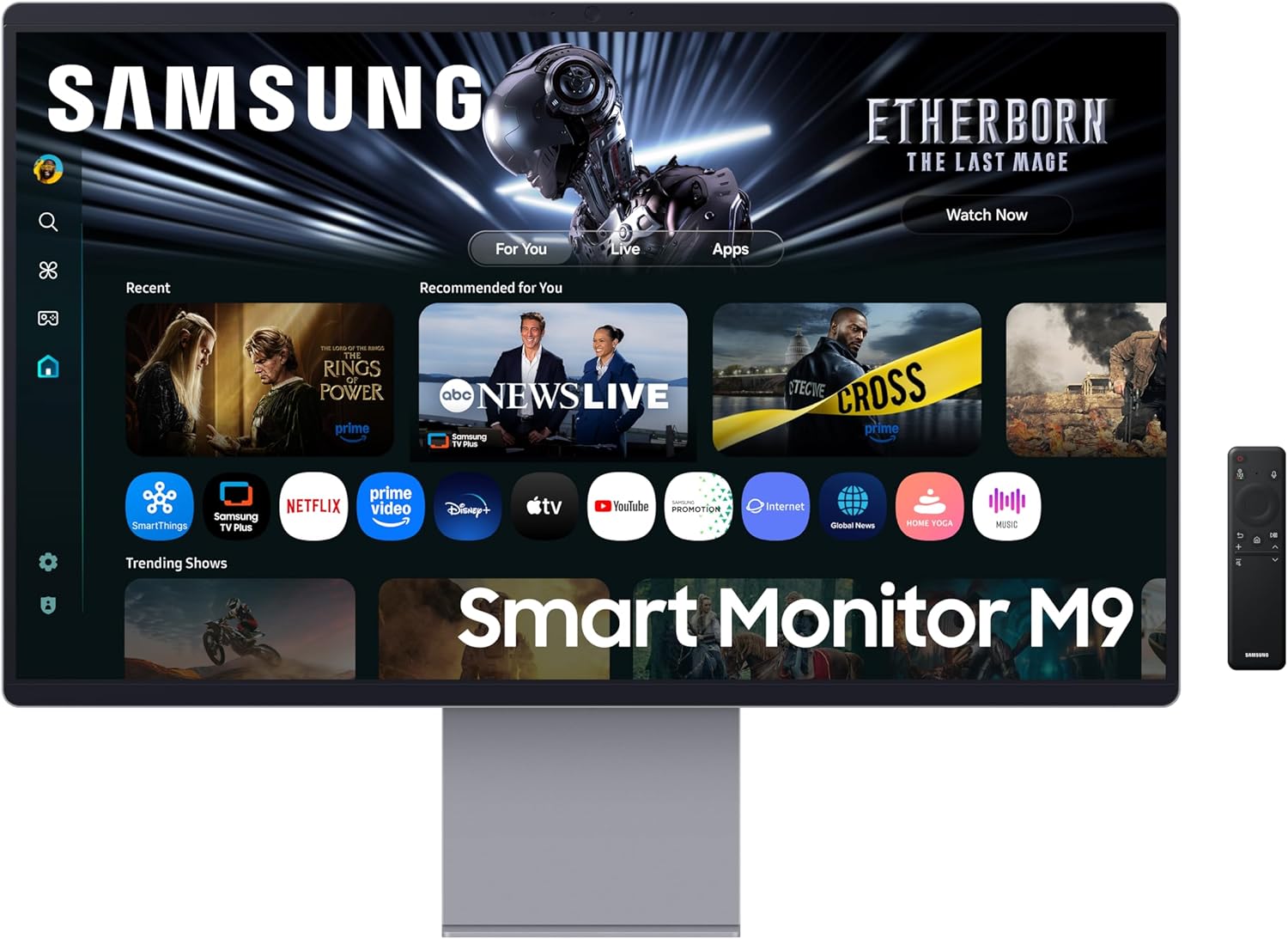 Buy SAM-32 - Smart Monitor M9 M90SF 4K OLED Samsung Vision AI LS32FM902SMXUE