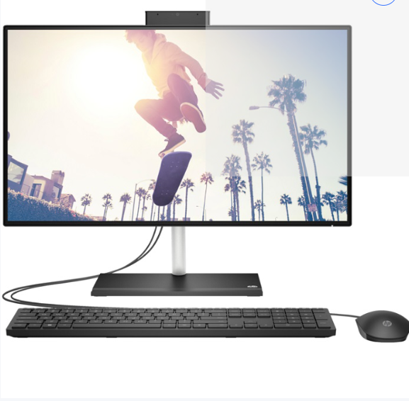 Buy HP AIO 24-cb1287nh i3-1215U 8GB/512GBSSD/23.8FHD/N-TCH/DOS/BLACK/ENG