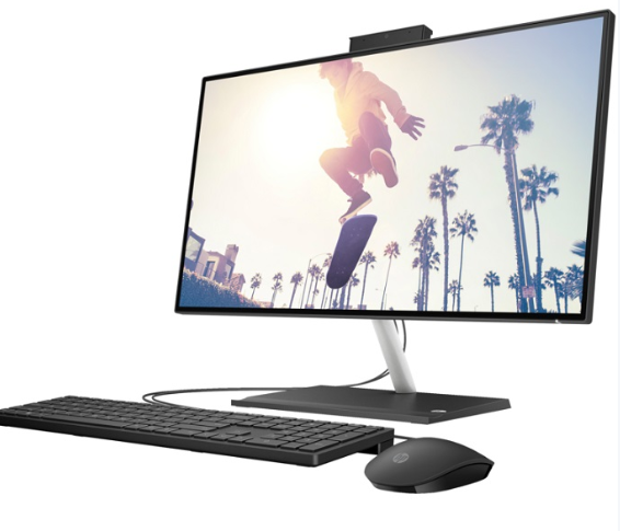 Buy HP AIO 24-cb1287nh i3-1215U 8GB/512GBSSD/23.8FHD/N-TCH/DOS/BLACK/ENG