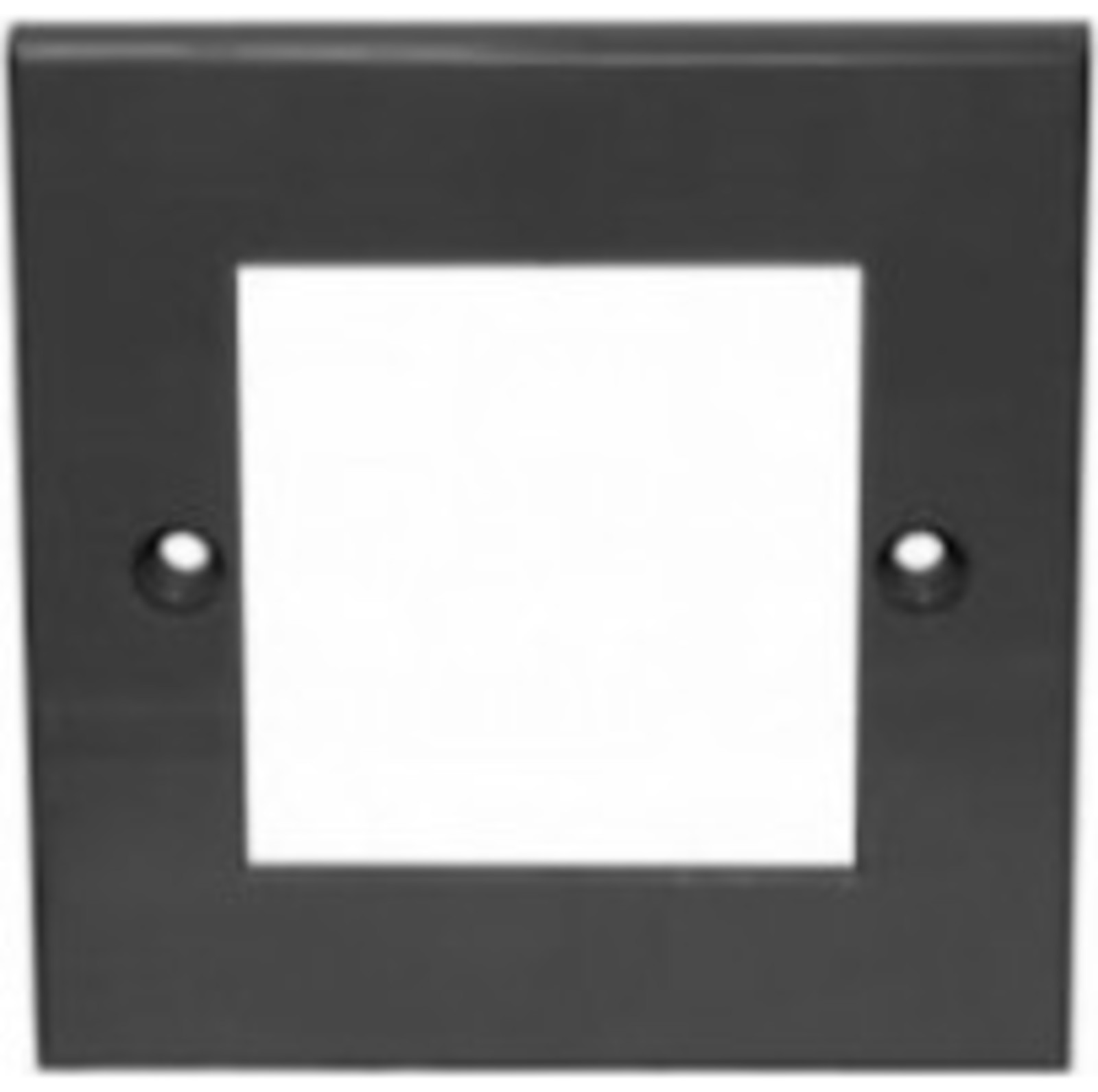 Buy 100-718-BK  EXCEL DOUBLE GANG FLAT F/PLATE BLACK