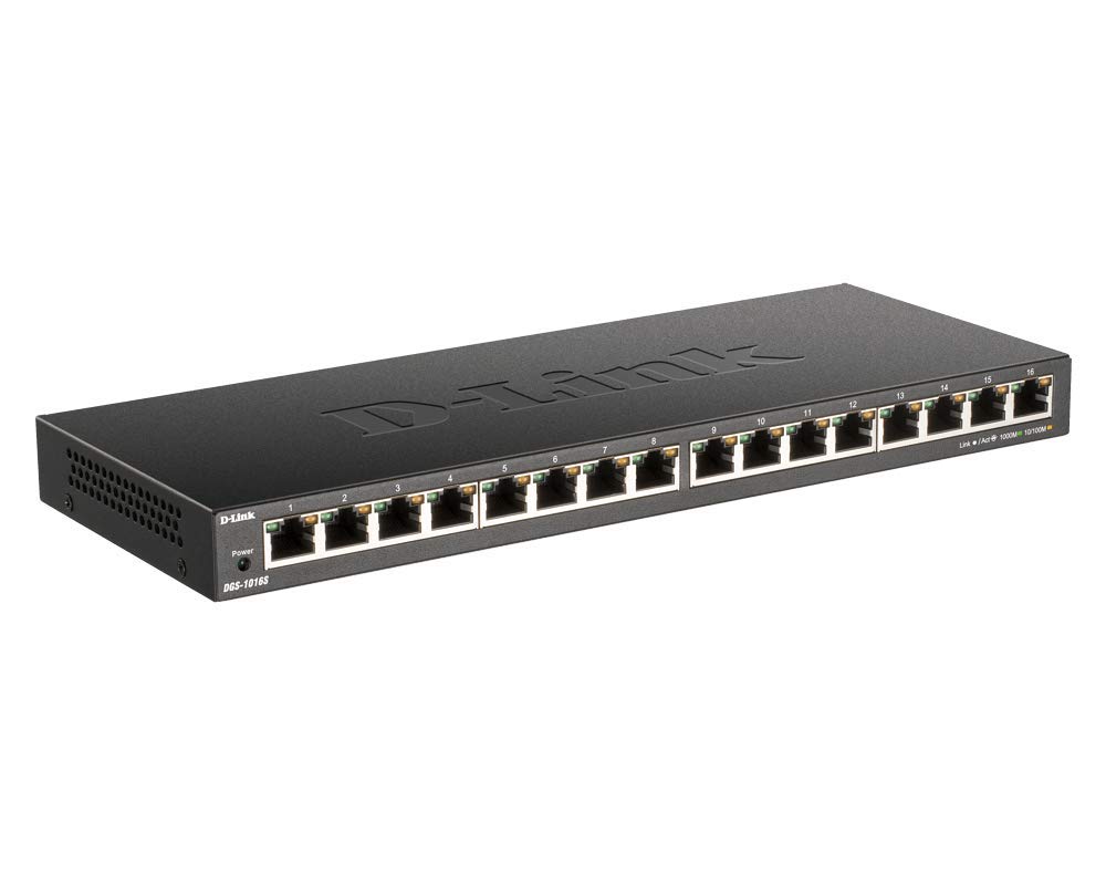 Buy DGS-1016S 16-Port Gigabit Unmanaged Switch
