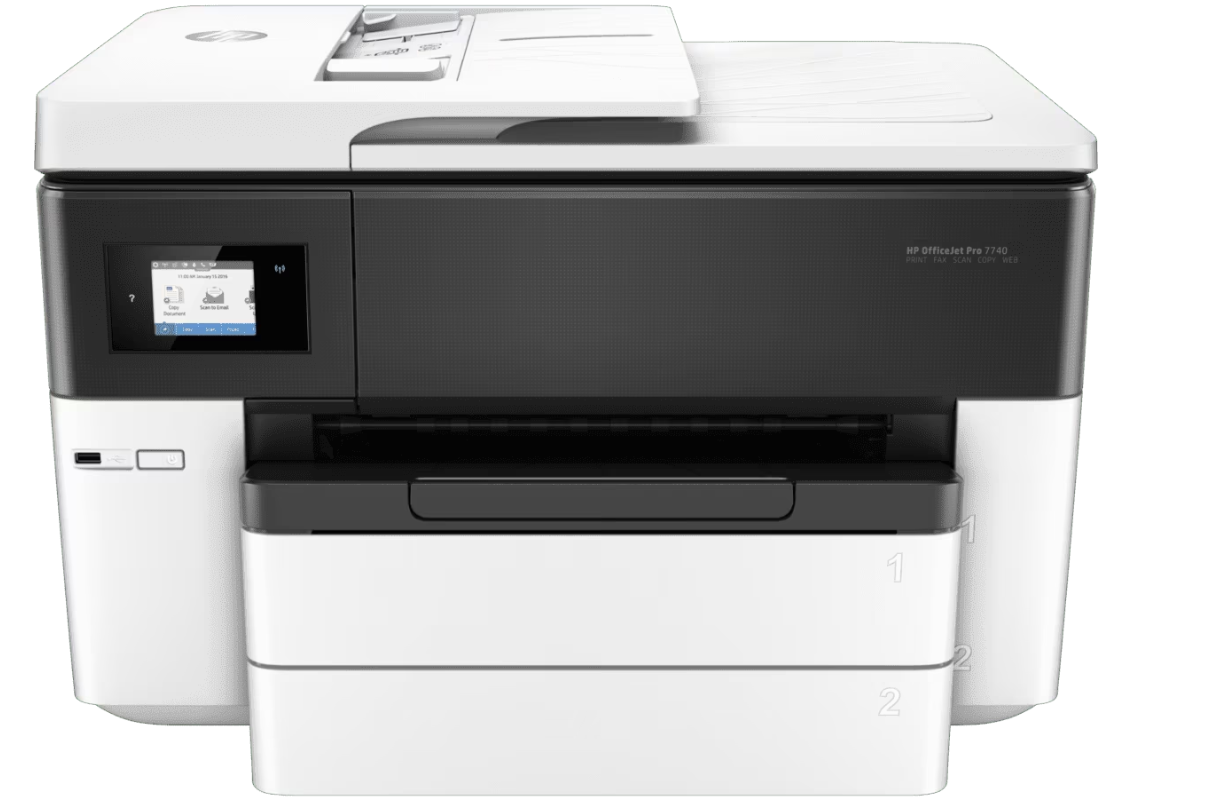 Buy G5J38A OJ Pro 7740 WF AiO Printer