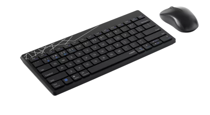 Buy RAPOO 8000M COMBO (KB+MSE) MULTIMODE BLACK AR