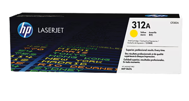 Buy CF382A HP 312A Yellow Original LaserJet Toner Cartridge