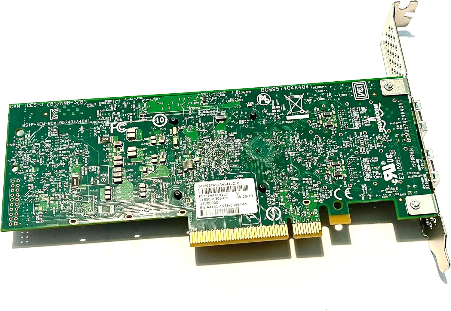 Buy 4XC7A08238  ThinkSystem Broadcom 57414 10/25GbE SFP28 2-port PCIe Ethernet Adapter