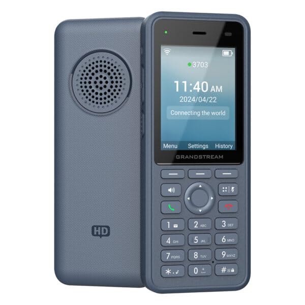 Buy Grandstream Ruggedized WiFi Phone, 2.8 in Screen, Bluetooth WP836