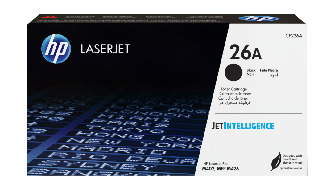 Buy CF226A HP 26A Black Original LaserJet Toner Cartridge