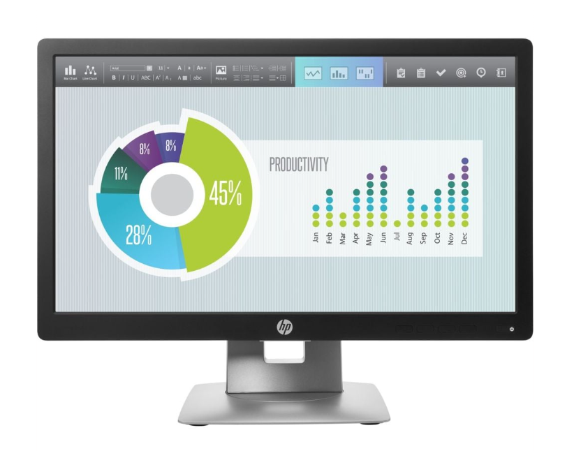 Buy HP EliteDisplay E202 20-inch Monitor M1F41AS
