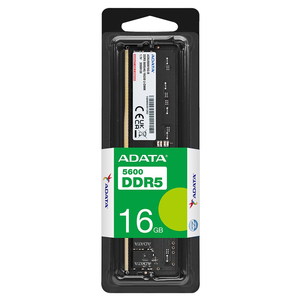 Buy ADATA Premier 16GB DDR5 5600MHz Desktop RAM AD5U560016G-S