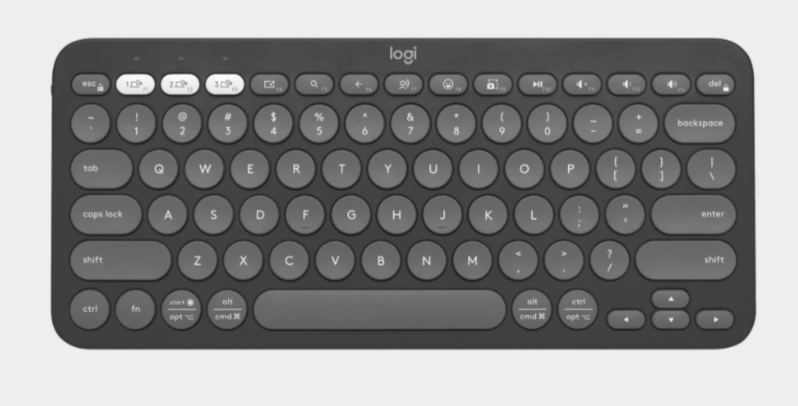 Buy Logitech Keyboard Wireless - Pebble Keys 2 K380S English (Graphite) 920-011851