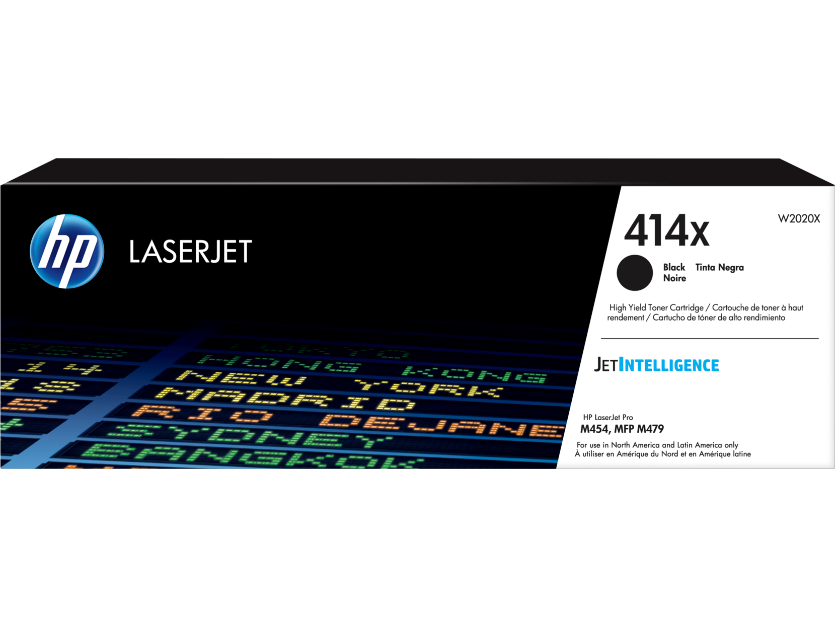 Buy HP 414X - High Yield - black - original - LaserJet - toner cartridge (W2020X)