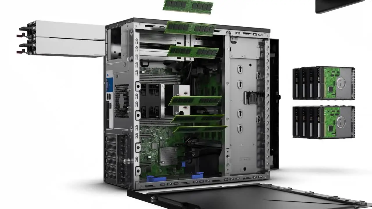 Buy SS-HPH1100080 HPE ProLiant ML110 Gen10 3206R 1P 16GB-R S100i 4LFF 550W PS Server
