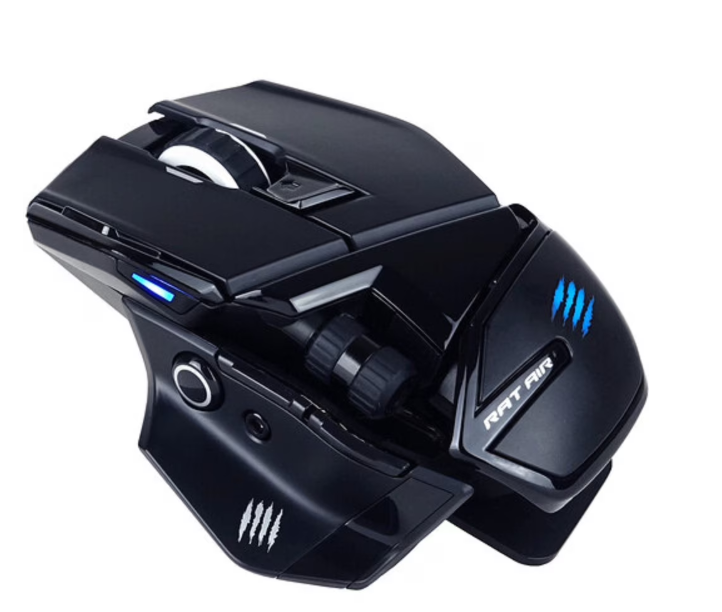 Buy Mad Catz R.A.T. Air Wireless Power Gaming Mouse With Charging Pad - Black MR04DHAMBL00
