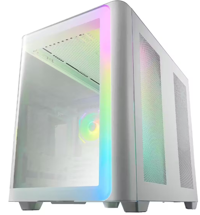 Buy FSP M580 ARGB, Tempered Glass, White POC0000255