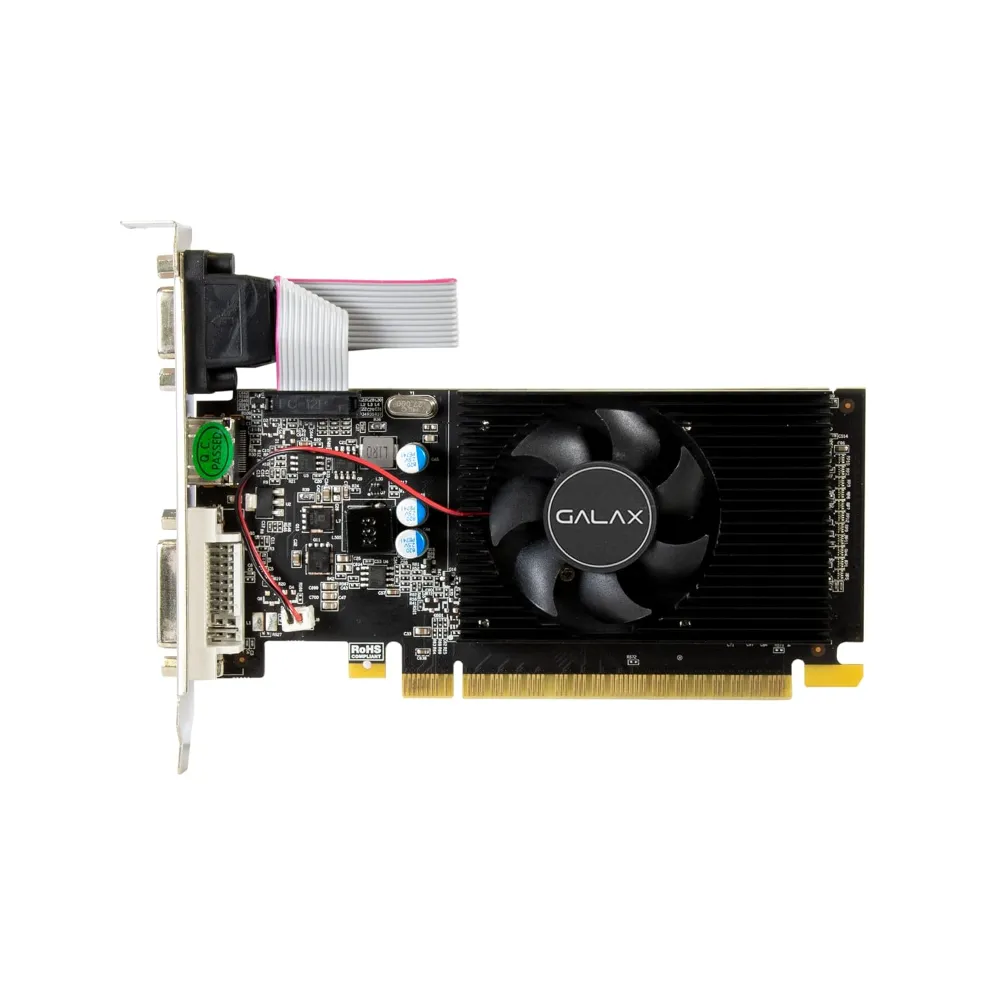 Buy GALAX GeForce GT 730 Graphics Card, 4GB DDR3 128-bit Memory G-NA-73GQF8HX00HD-GALG