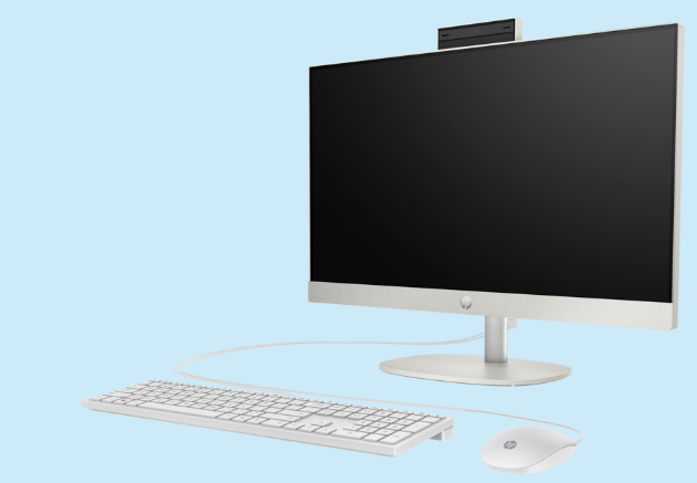 Buy AIO HP 24-CR0255 CI7 13TH EGN 16GB 512GB SSD TOUCHSCREEN 24 INCH DOS NEW