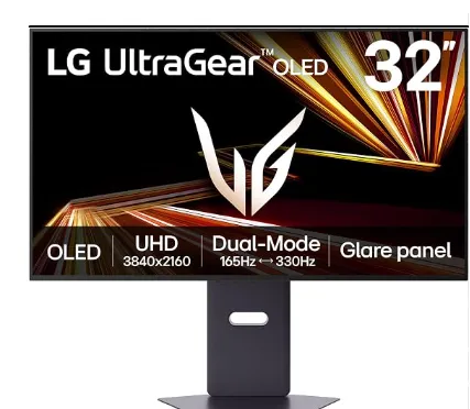 LG UltraGear 32GX850A OLED 4K UHD Gaming Monitor 32-inch 165Hz 0.03ms GTG