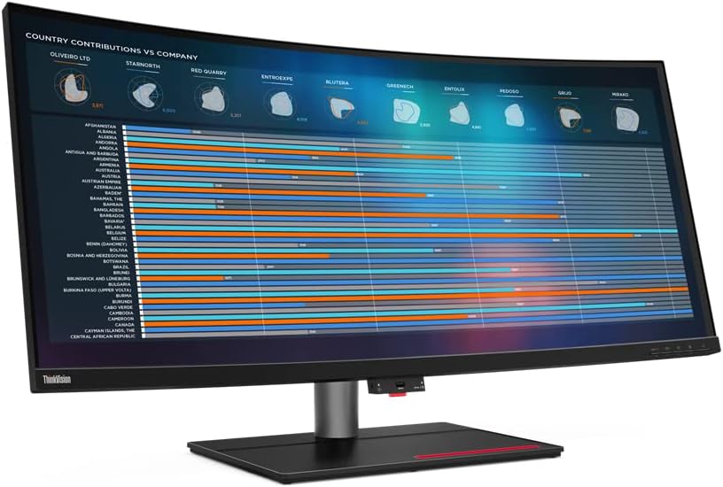 Buy LENOVO MONITOR P40w-20 39.7  WUHD 5120x2160-5K 3Years  62C1GAT6UK