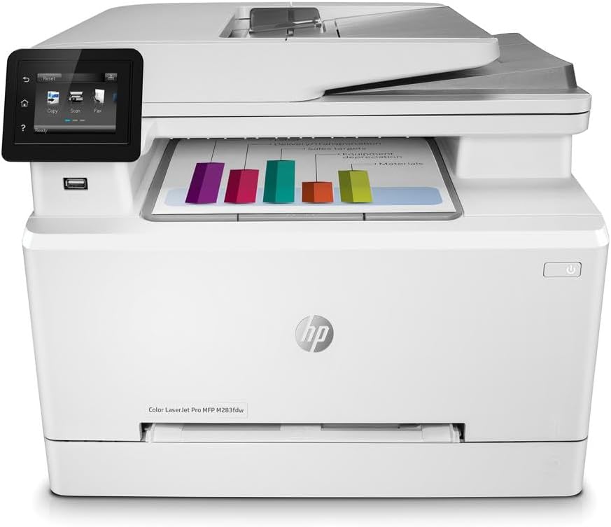 Buy 7KW75A Hp Printer Color LaserJet Pro MFP M283FDW